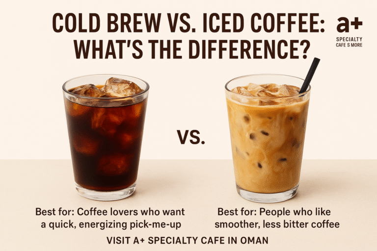 Cold Brew vs. Iced Coffee: What’s the Difference?